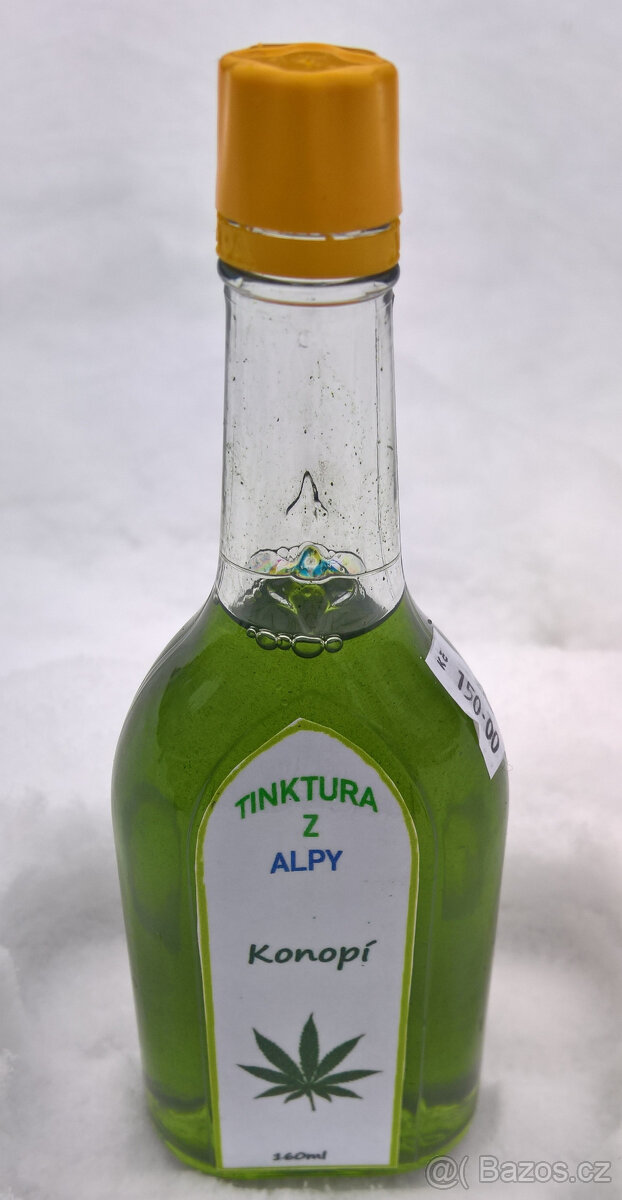 Konopí tinktura v Alpě