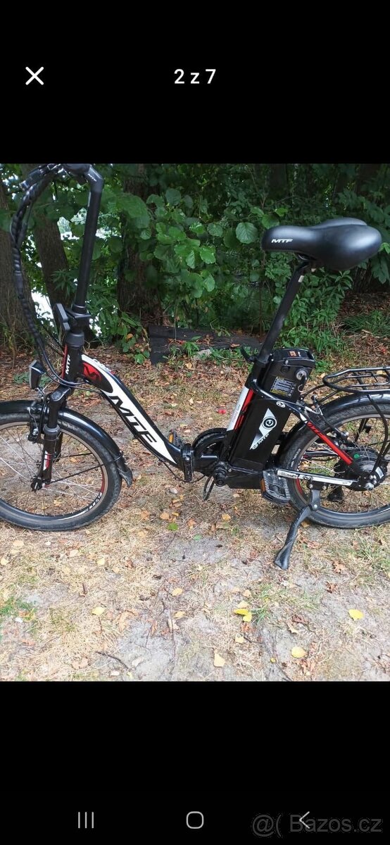 Skládací elektrokolo