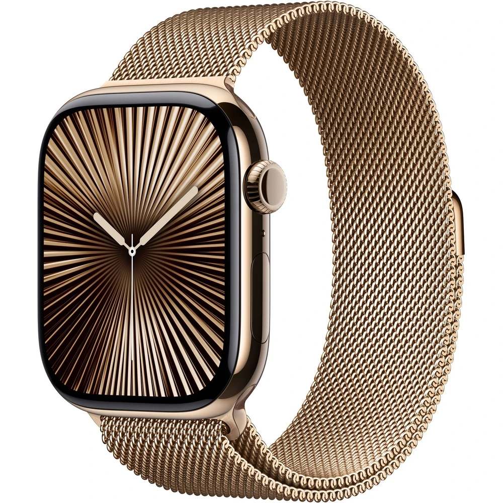 Apple Watch Series 10 46mm zlatý titan + milánský tah | TOP