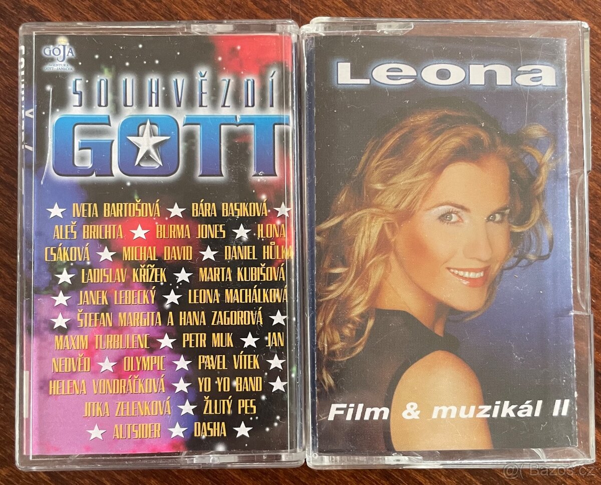 MC kazety   Souhvězdí GOTT,  Leona Film & muzikál II