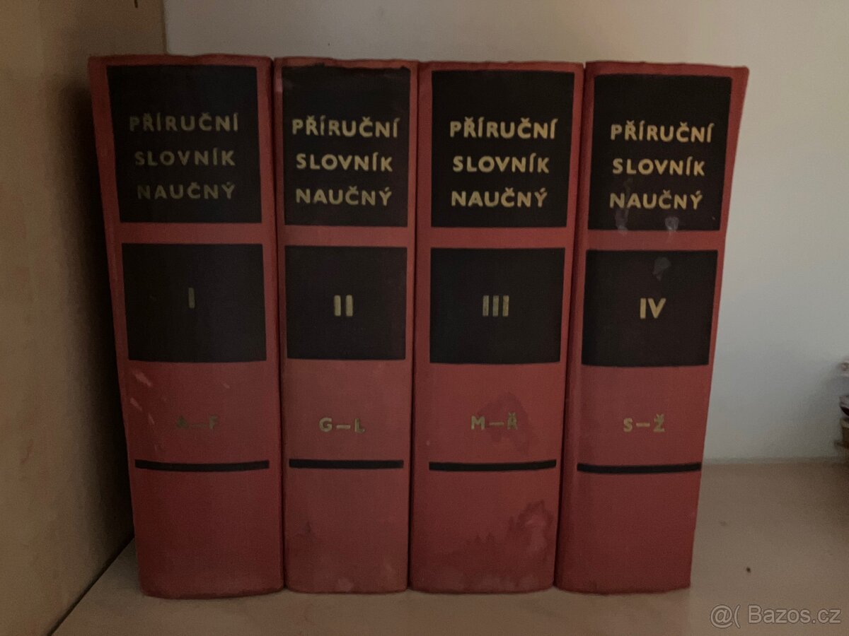 Příruční slovník naučný (PSN) - 4 svazky
