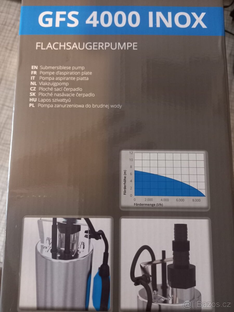 Prodám čerpadlo vhodné do IBC nádraží....nové