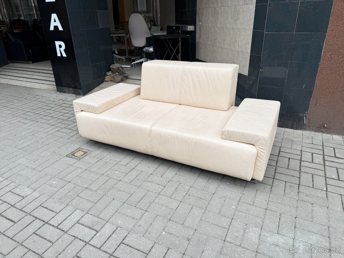 Kožená sedačka KLER