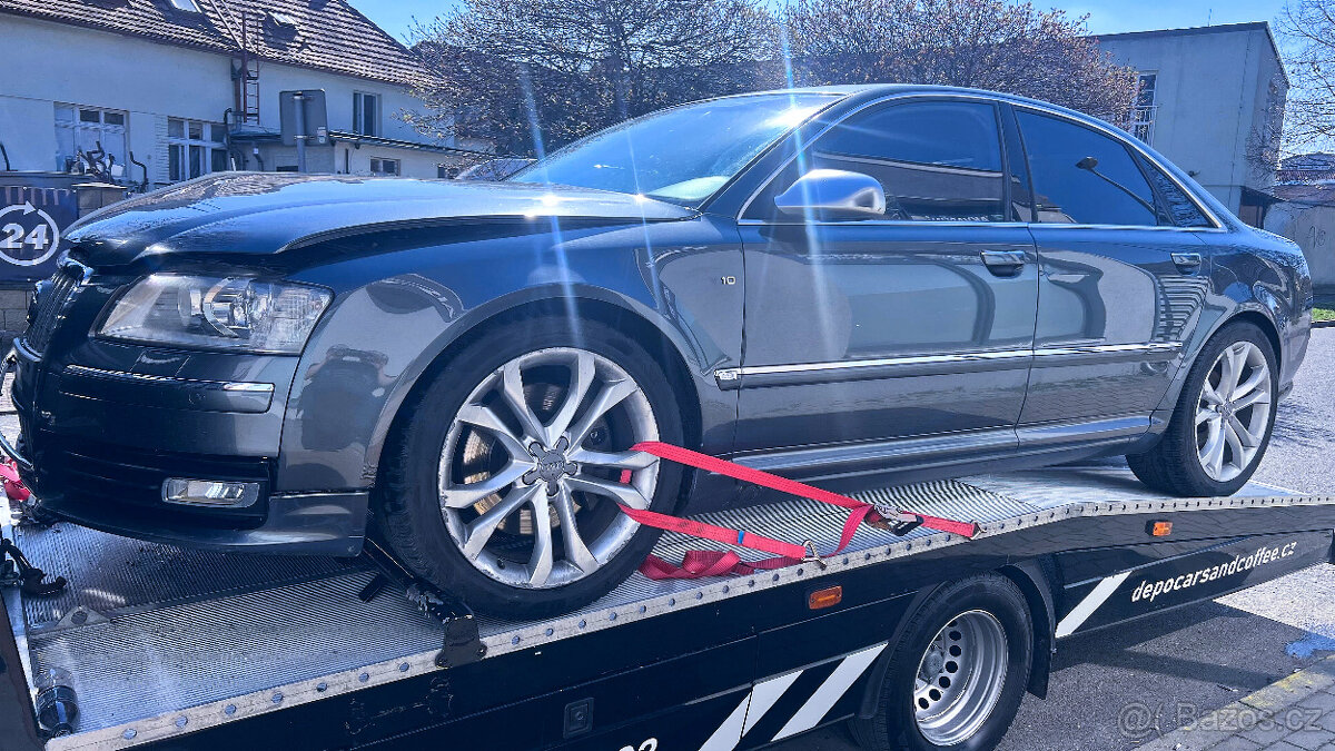 Vůz na náhradní díly Audi S8 D3 4E sedan 2007 BSM HPK LZ7S