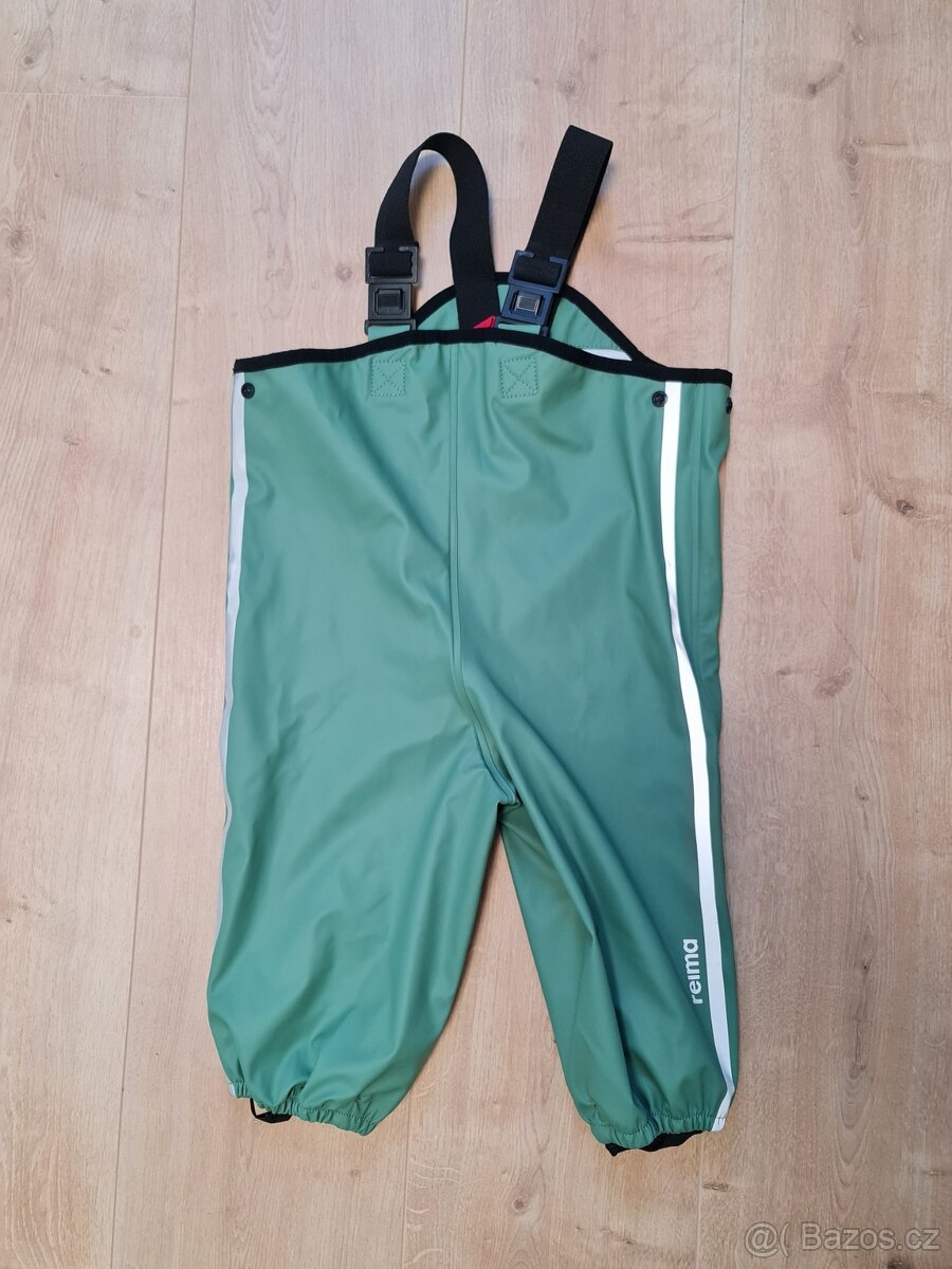 2x Dětské nepromokavé kalhoty Reima