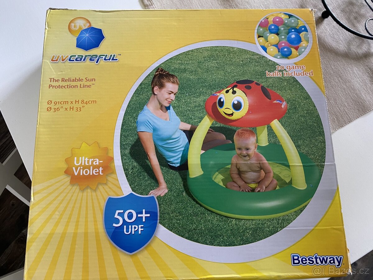 Bazének se stínítkem