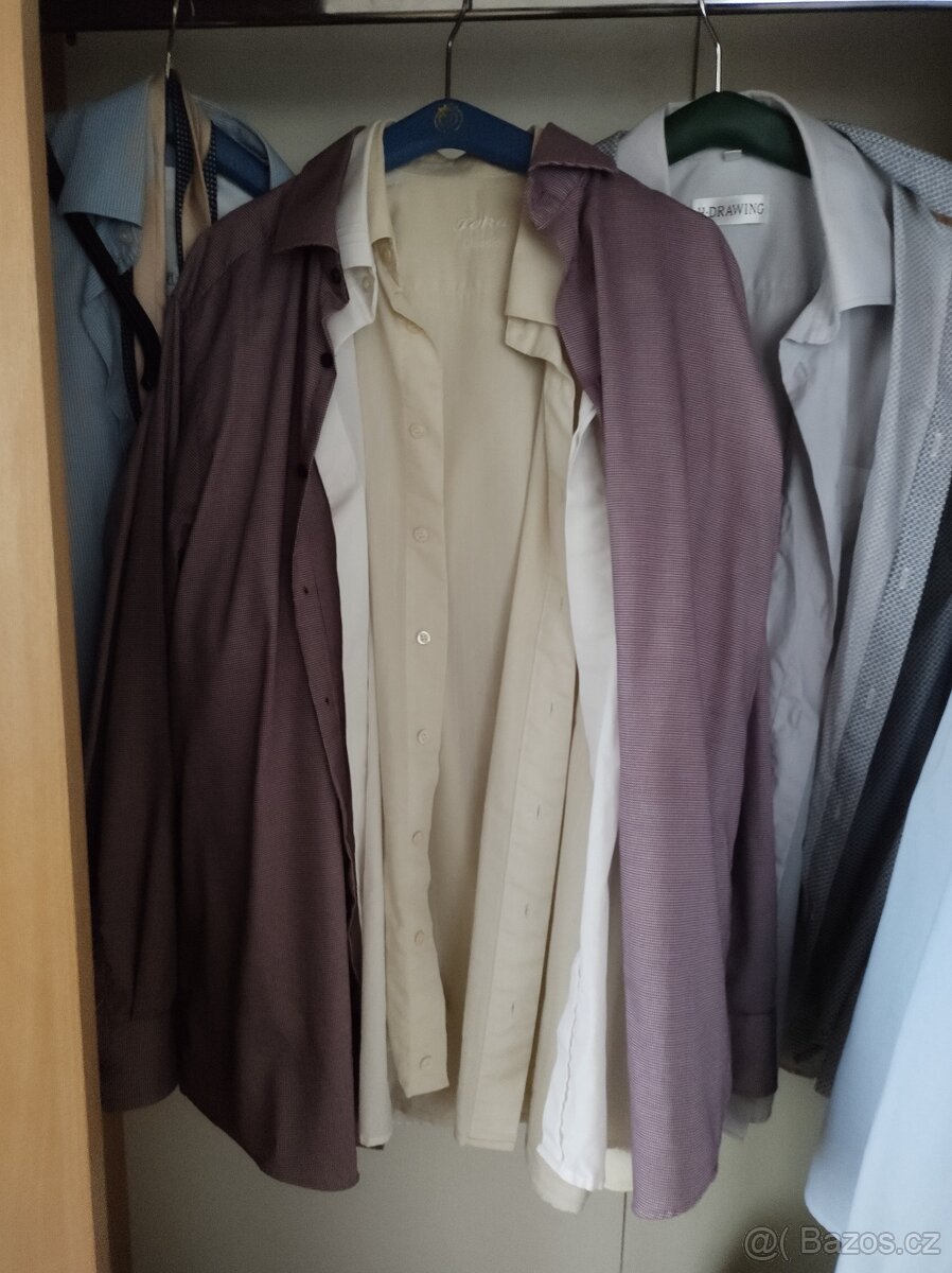 Košile k obleku