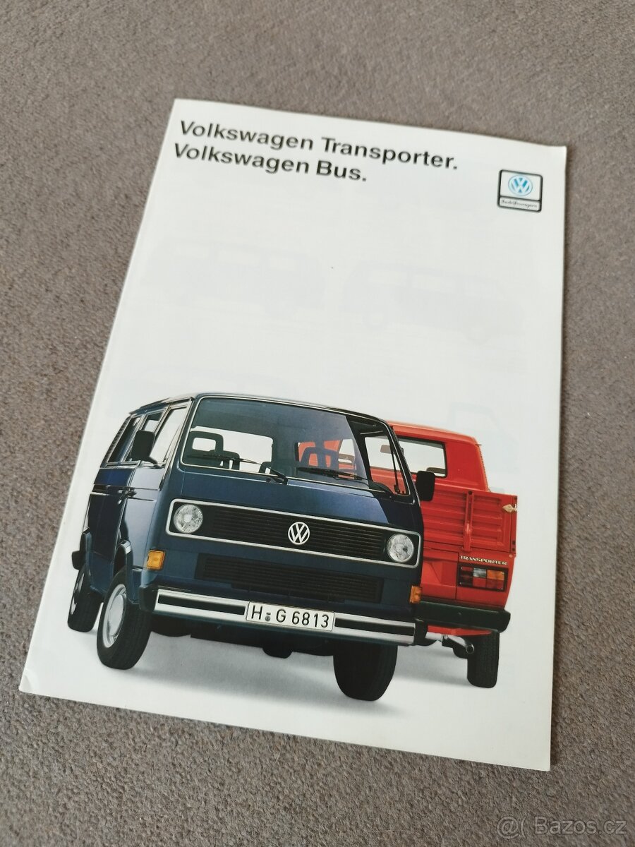 VW T3 dobový prospekt