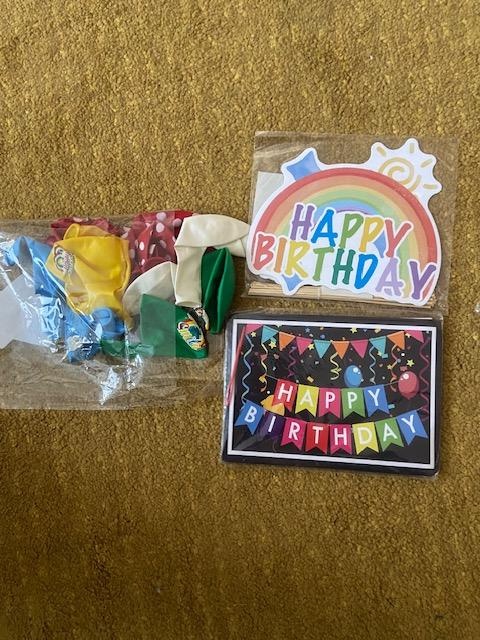 Narozeninová dekorace