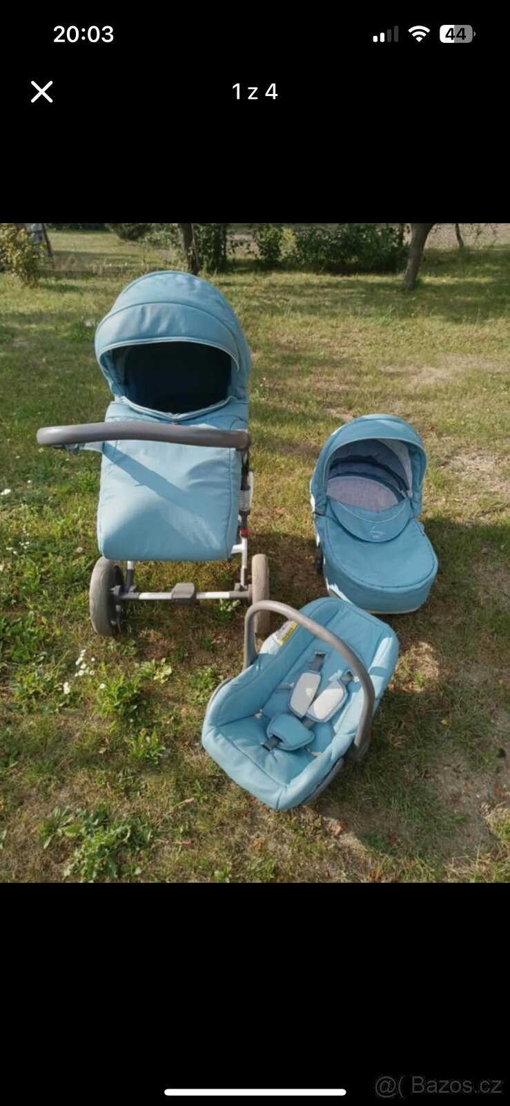 Kočárek Junama Impulse trojkombinace