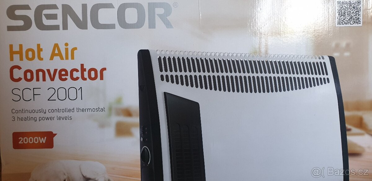 Primotop sencor hot air convector SCF 2001