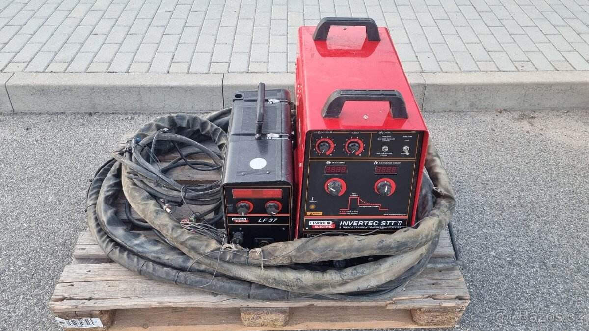 Svař. zdroj Lincoln Electric INVERTEC STT II, podavač LF 37