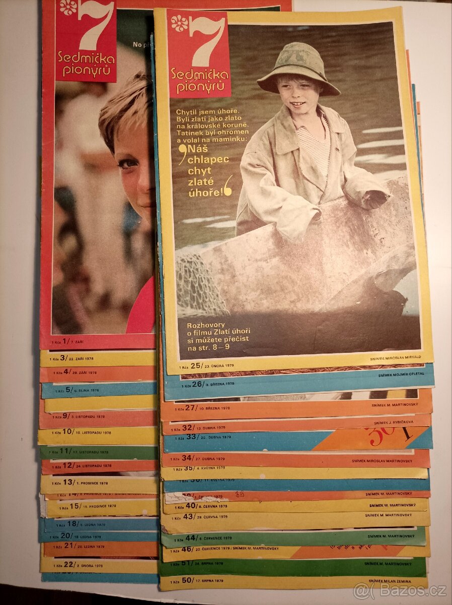 Sedmička pionýrů 1978-1979 (32 čísel)