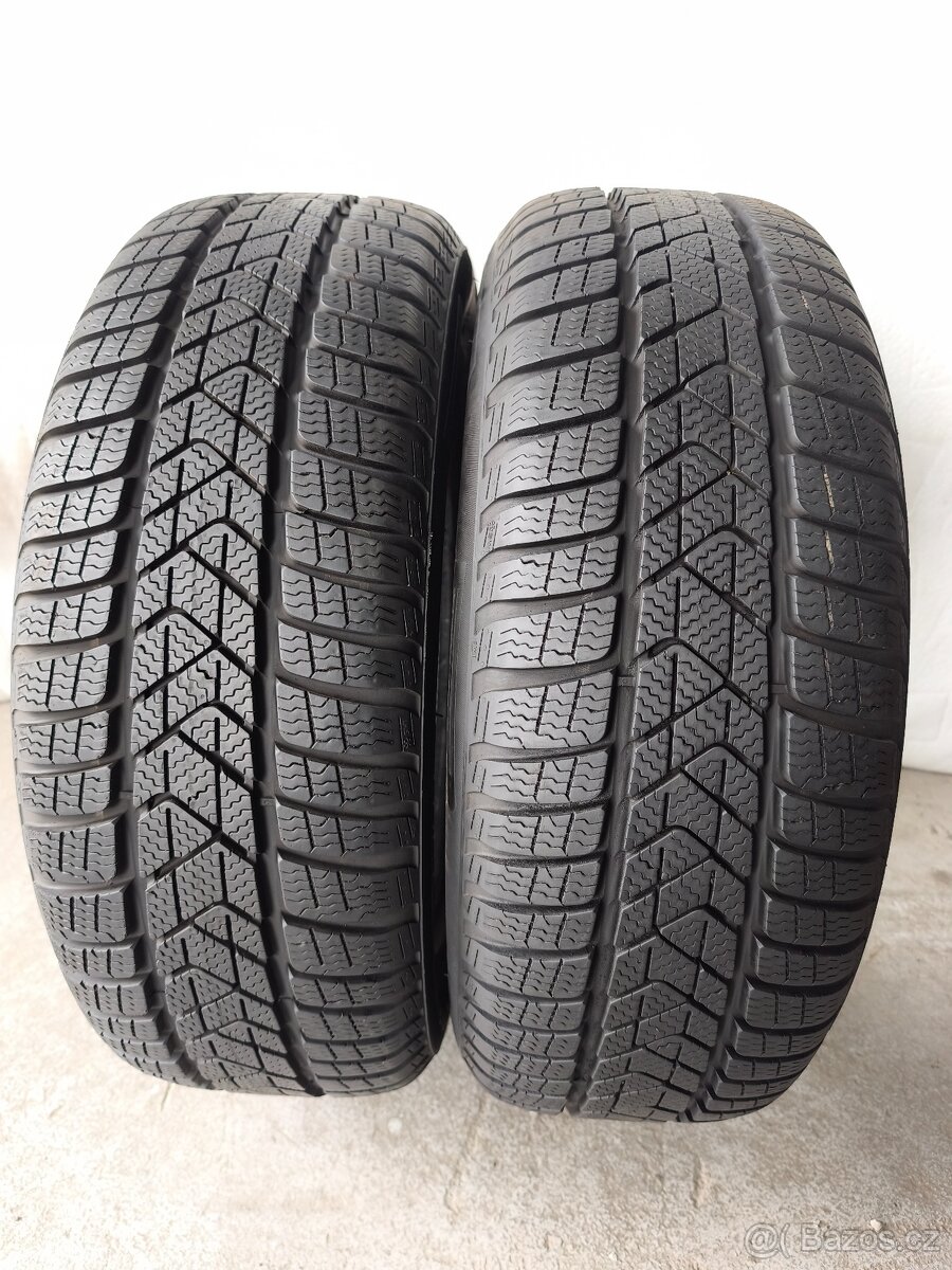 205/60 r16 zimní pneumatiky Pirelli 7,5-8mm