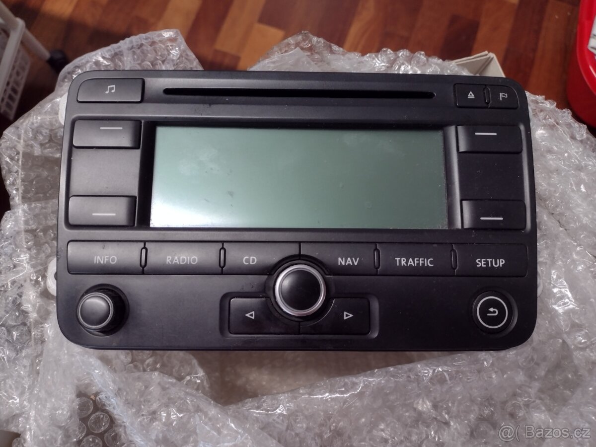 Rádio Cd Navi VW 1K0035191E 7612002076 Blaupunkt