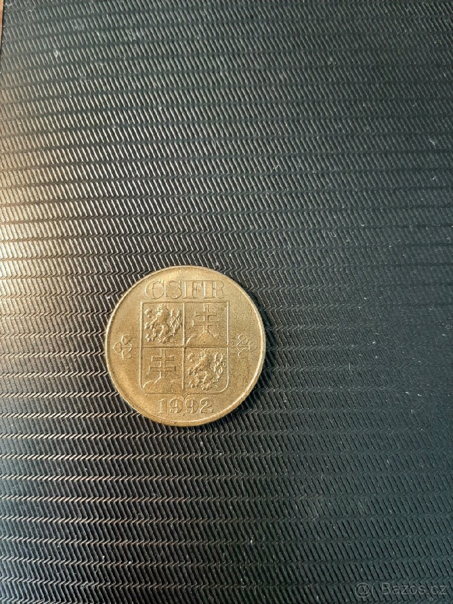 Prodám minci ČSFR (nálezový stav)