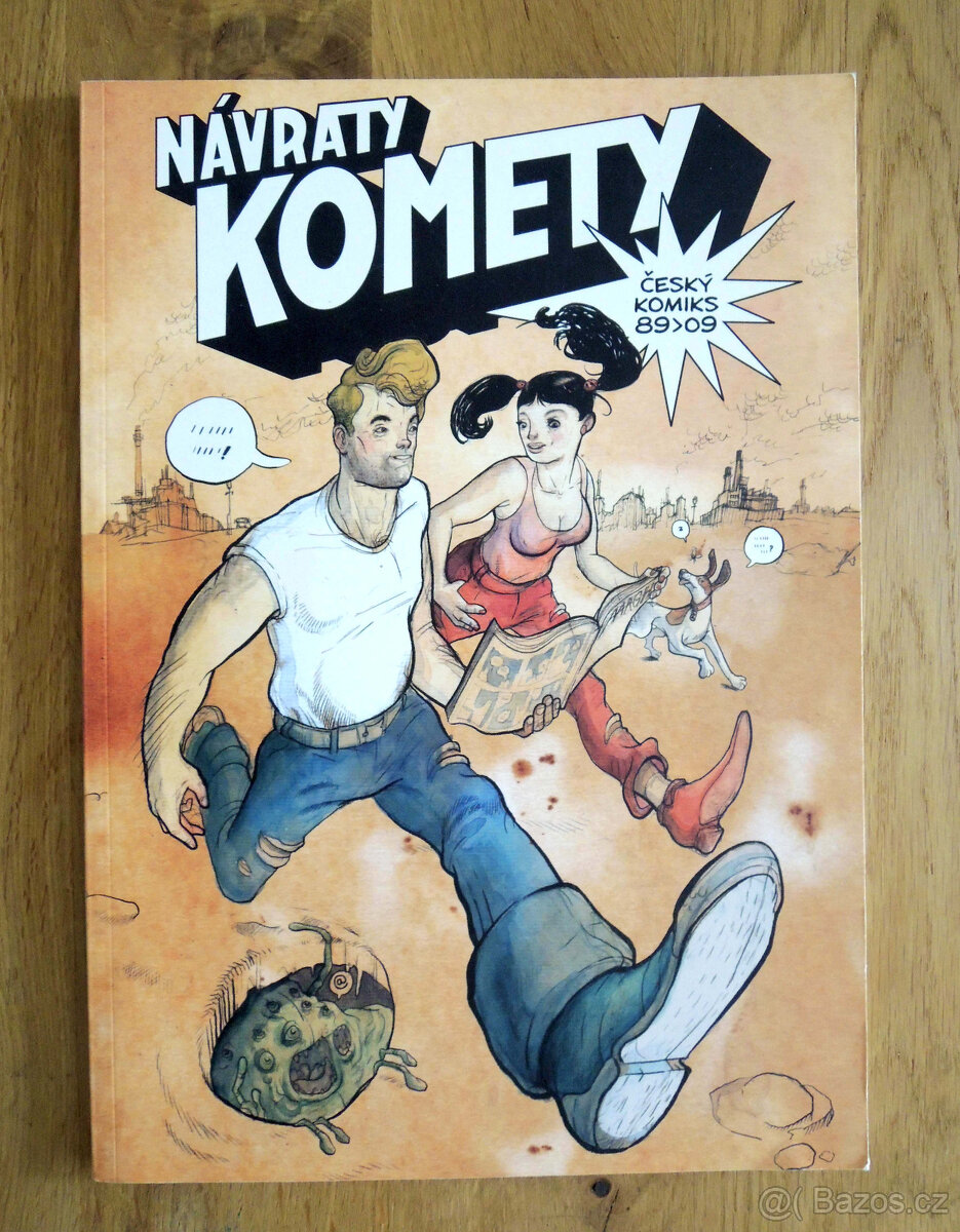 Návraty Komety Raritní sborník komiks KOMETA