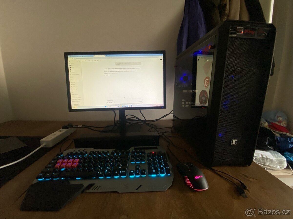💻 Výkonný herní počítač – Ryzen 5 + GTX 1660 SUPER + 32GB R