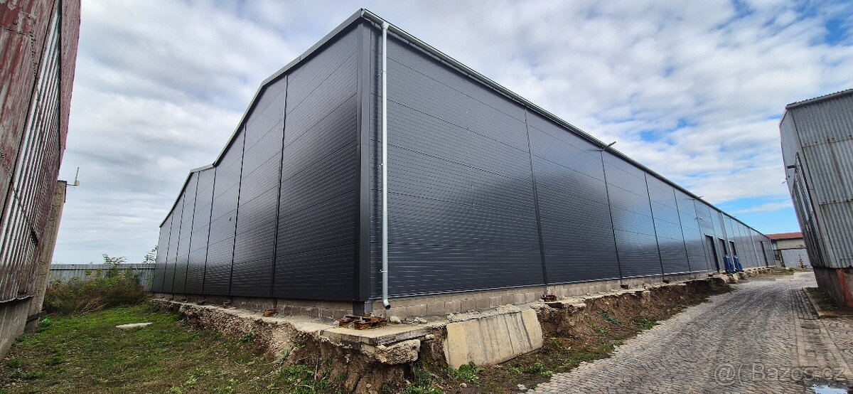 Pronájem nové průmyslové haly 3150m2 v Kojetíně