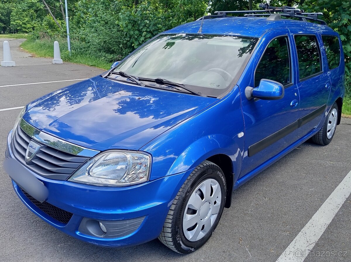 Dacia Logan 1.6i 64 kW - 1 majitel, LPG - nová nádrž