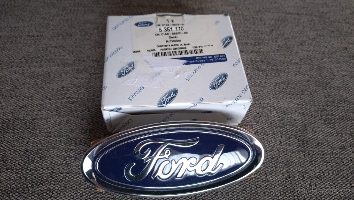 Ford logo originál nové 115 x 48 mm