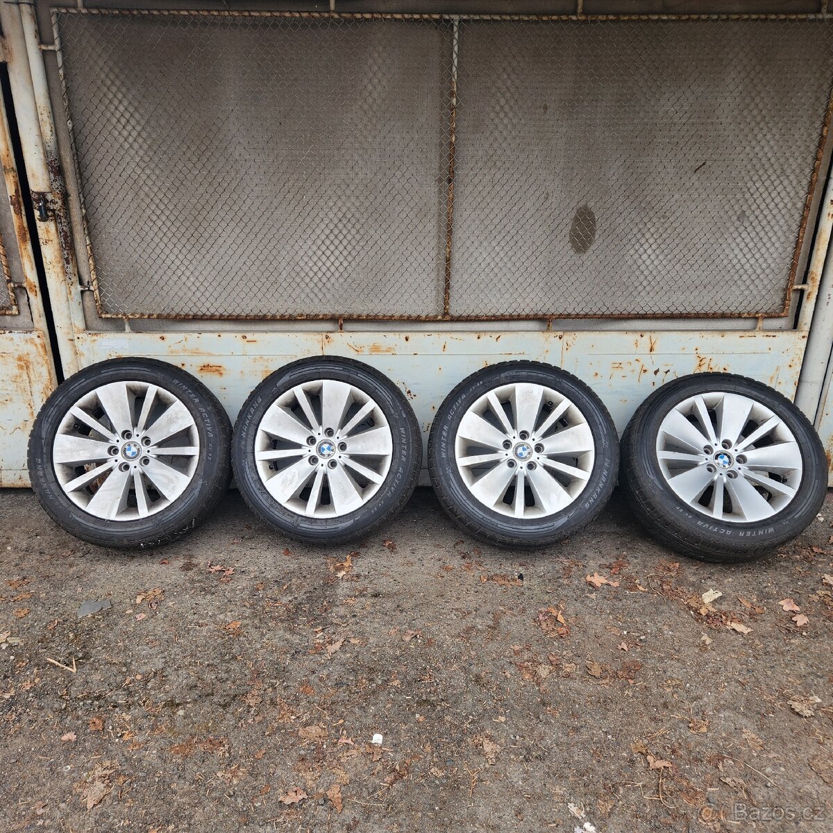 ALU BMW 245/50 R18 ZIMNI TOP STAV X5 X6 7ER