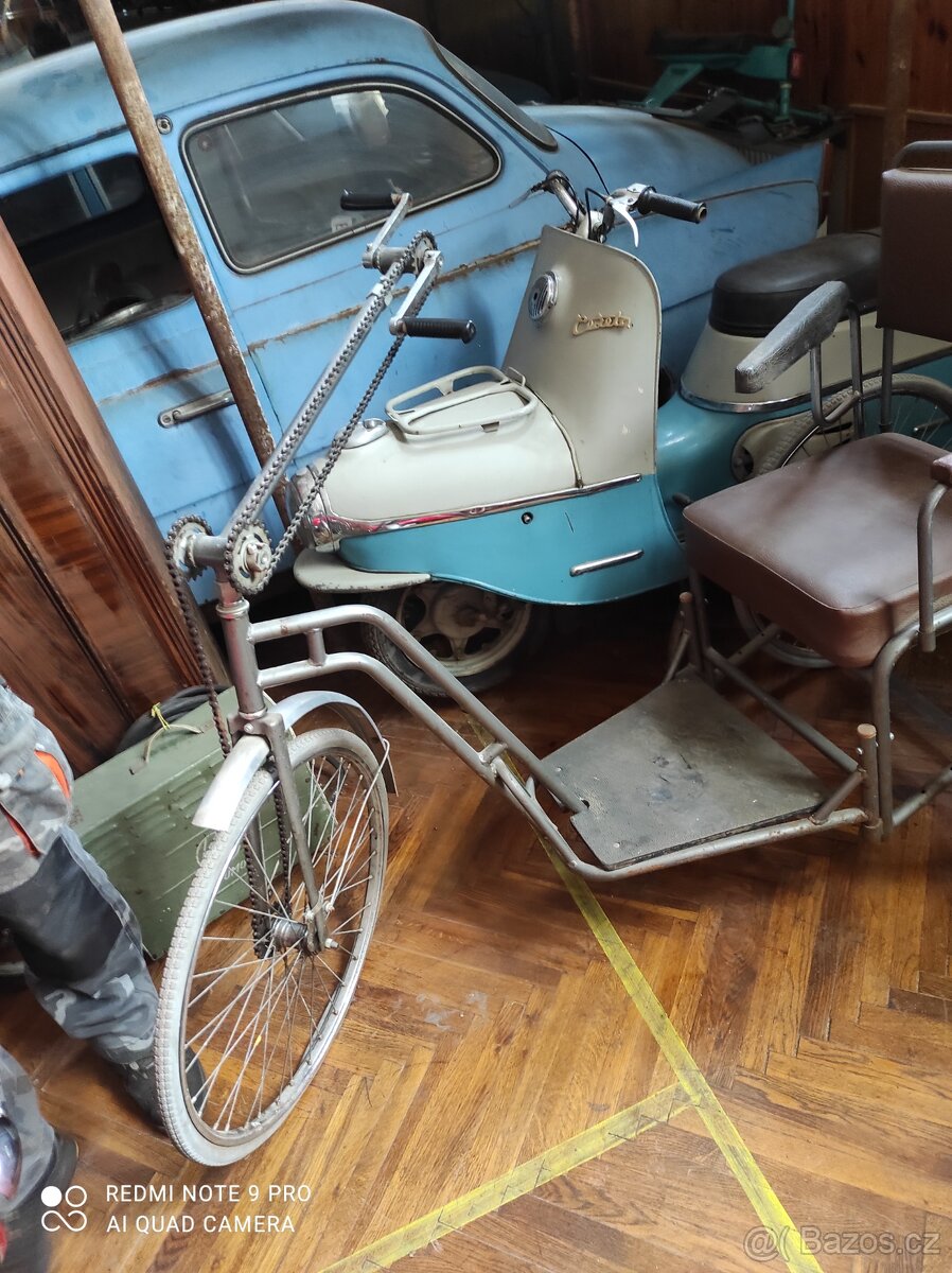 Jawa Čezet 250 350 sajtkara pavik