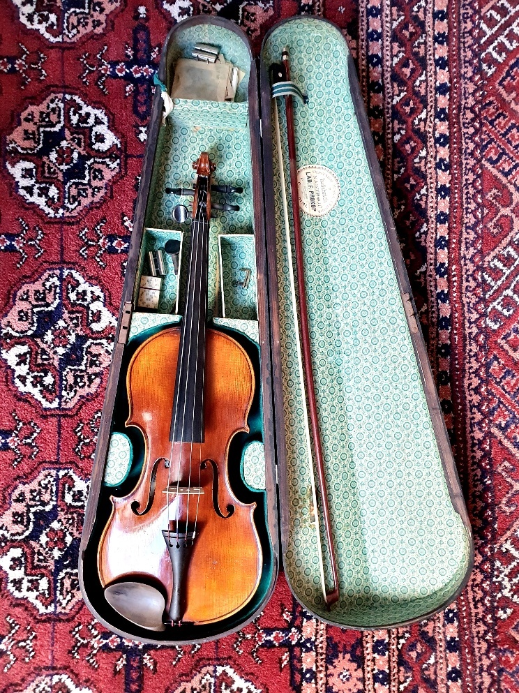 Staré housle 4/4 od L.F. Prokopa - 1932