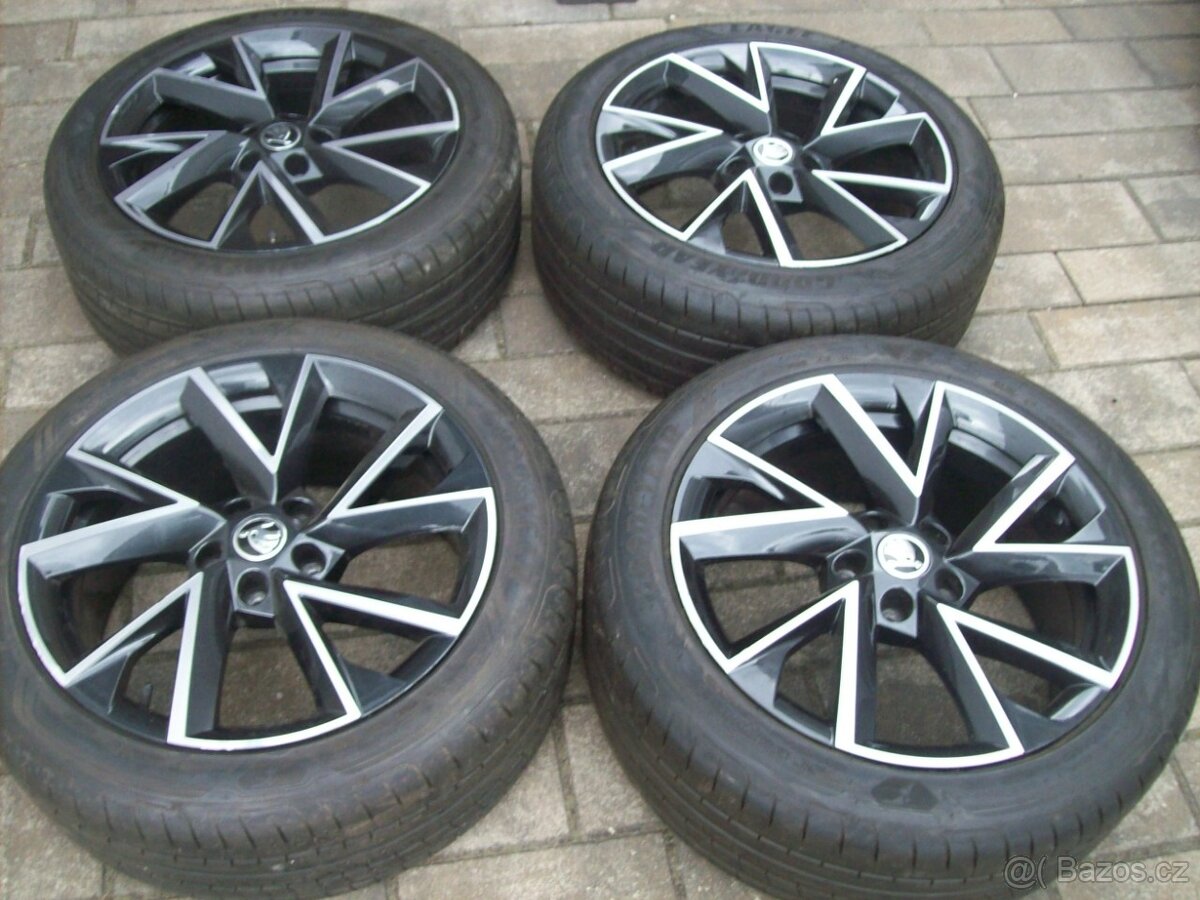 alu kola Superb3 Passat B8 GY F1 235.45.18" 95%