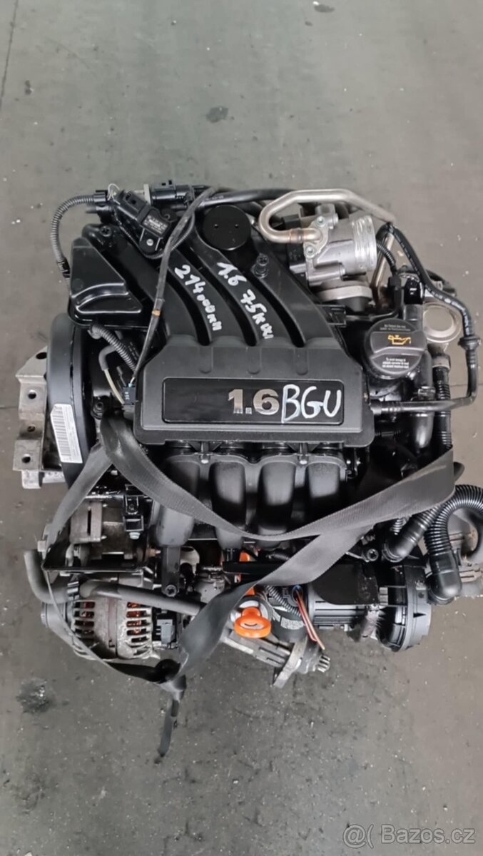 motor 1.6i BGU 75kW