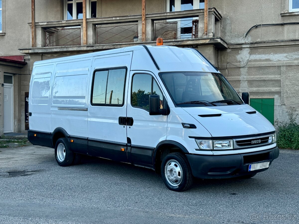 Iveco Daily 35C12 6 míst Maxi verze původ ČR