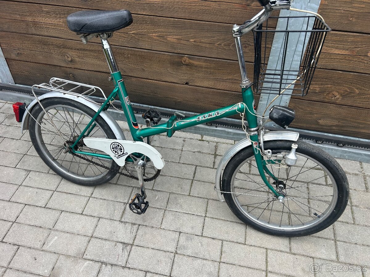 Skládačka minikolo ESKA zelená