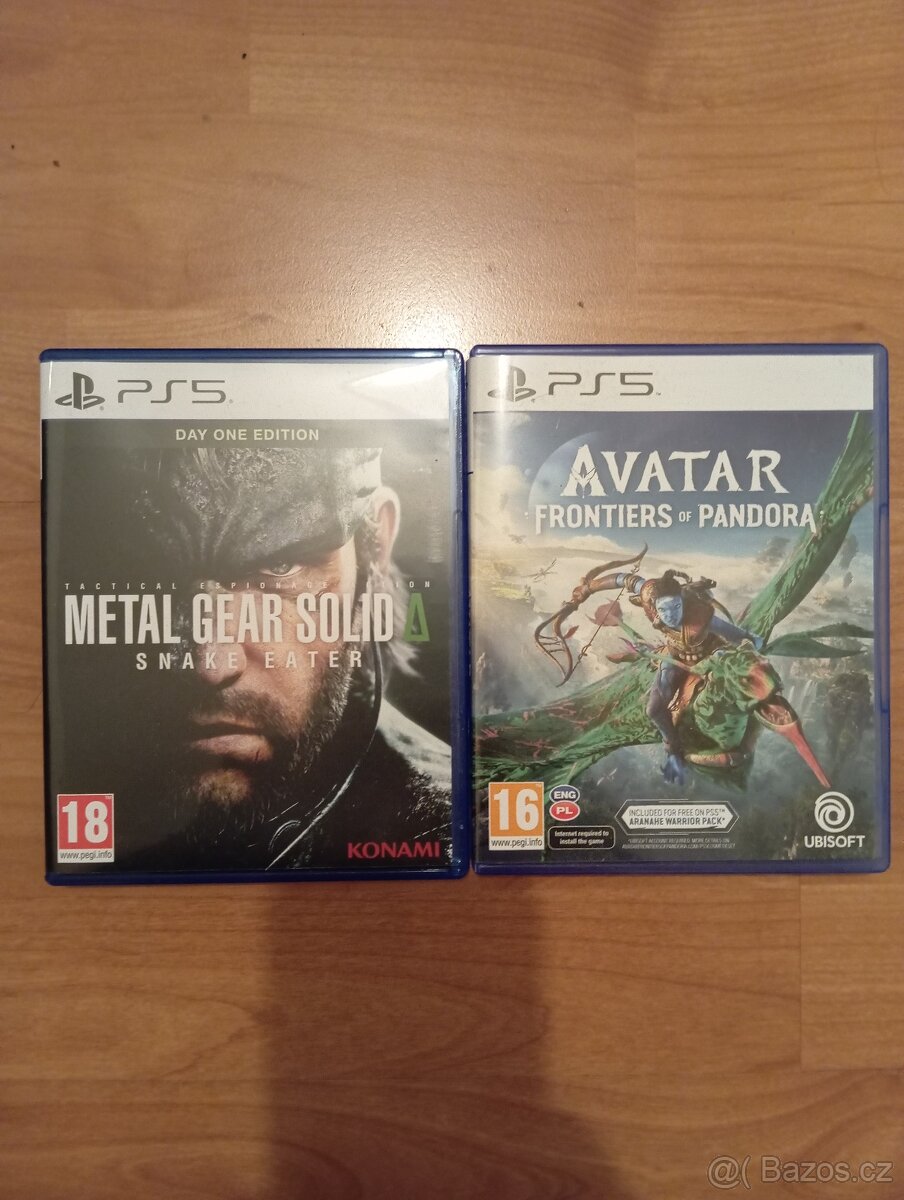 Prodám hry na PS5