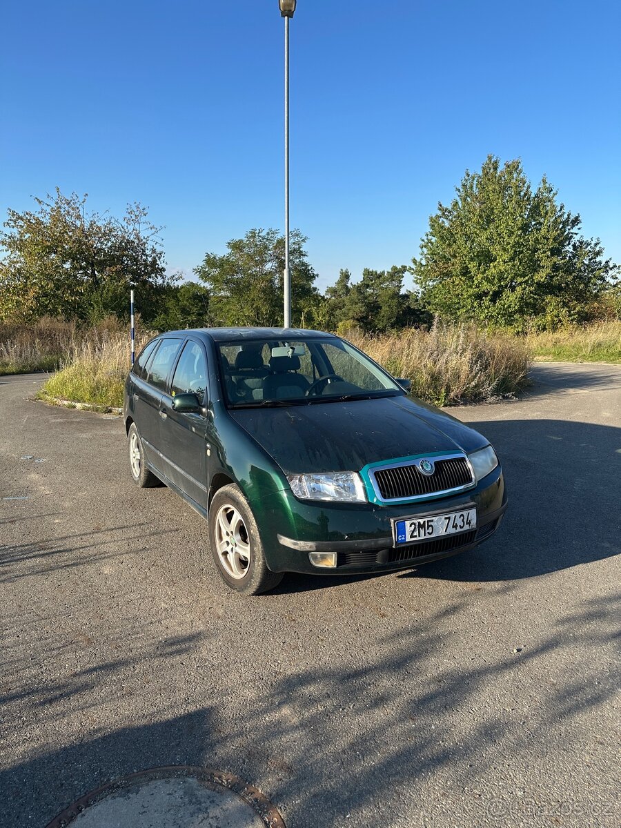 Škoda Fabia 1.4 - KLIMA, TAŽNÉ, NOVÉ PNEU palubní PC