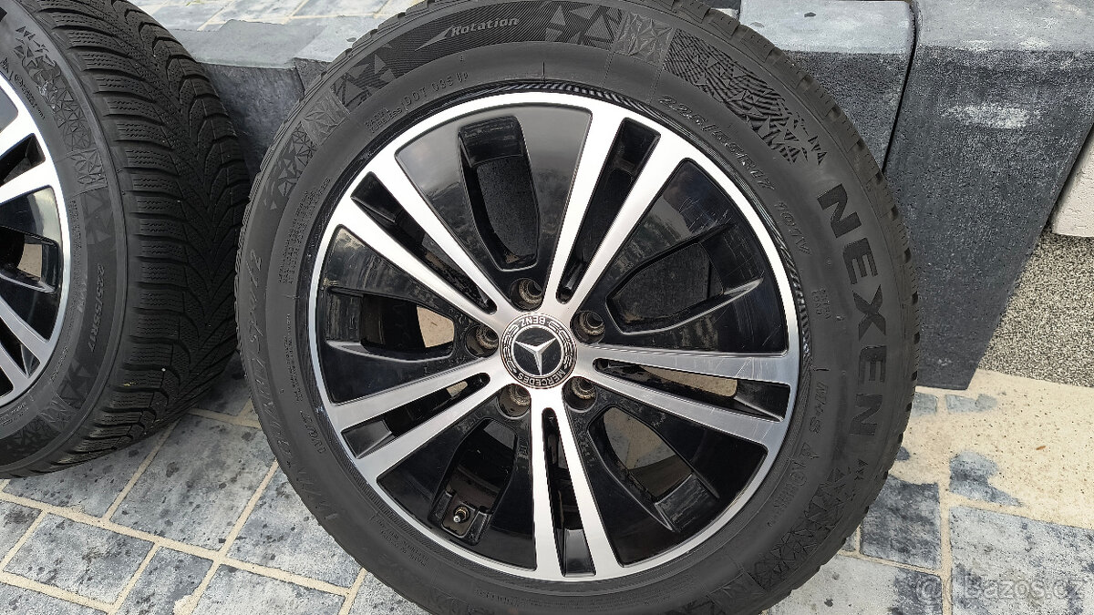 17 alu MERCEDES V-CLASS ❄️ zimní 225/55 R17 TMPS