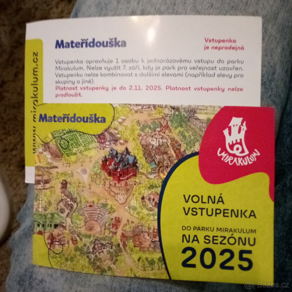 Vstupenky