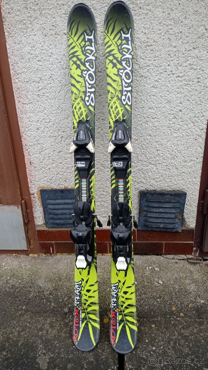 Prodám dětské lyže Stöckli 117cm