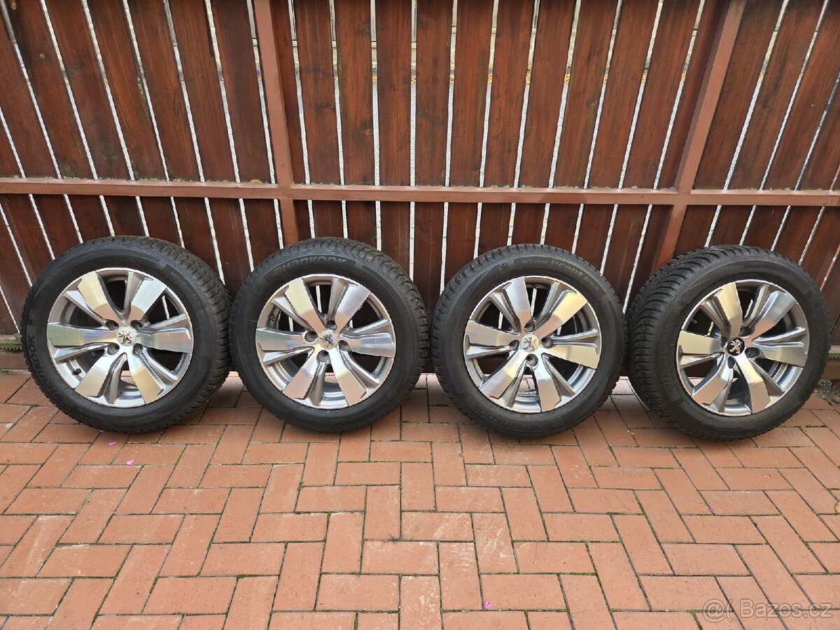 KRÁSNÁ ORIGINAL ZIMNÍ SADU ALU KOL PEUGEOT 2008