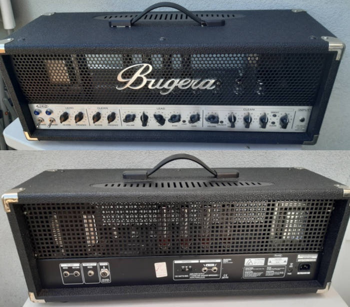 Kyt. zesilovač Bugera - LAMPOVÁ HLAVA BUGERA 6262