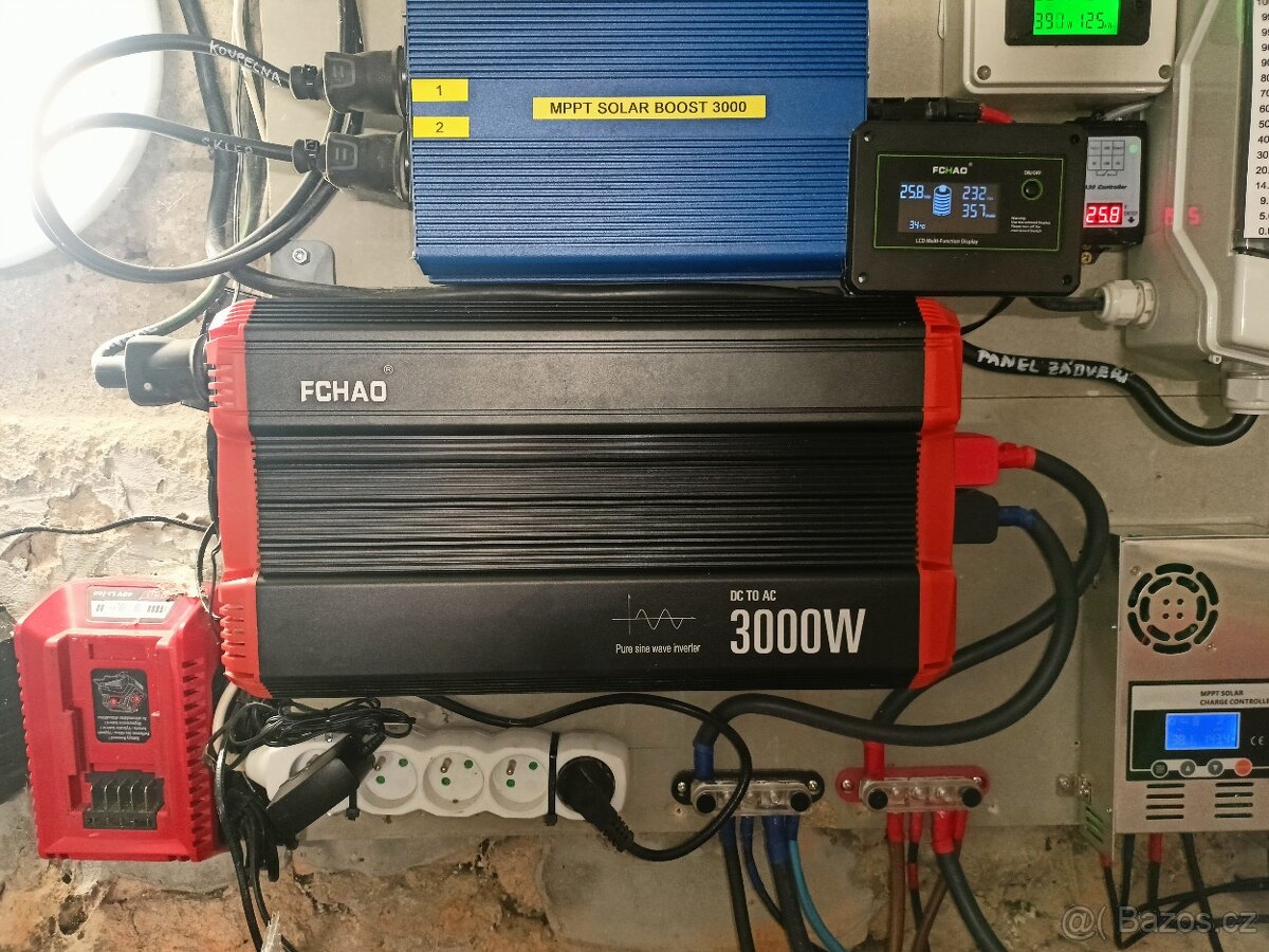 Měnič napětí FCHAO 24V/230V 3000W/6000W