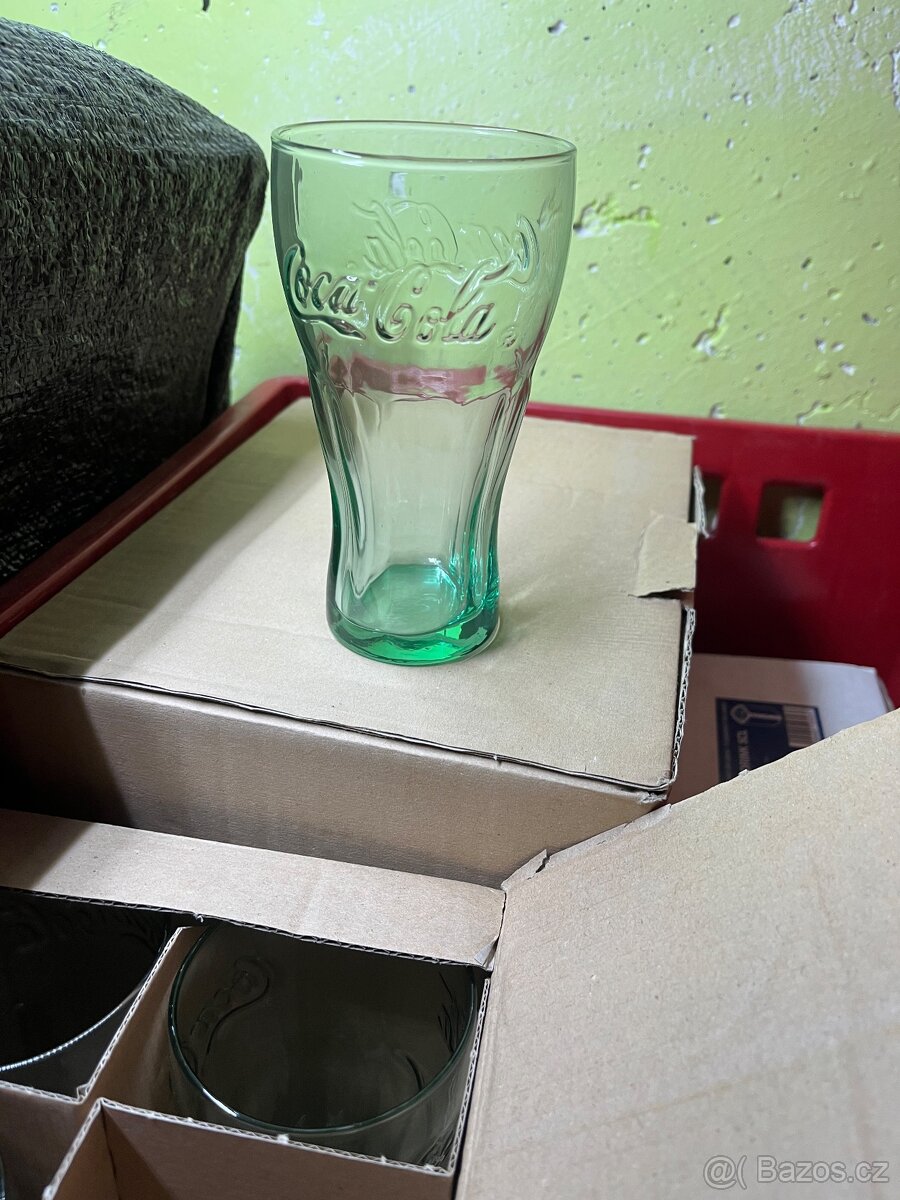 Coca cola sklenice 6 ks nové