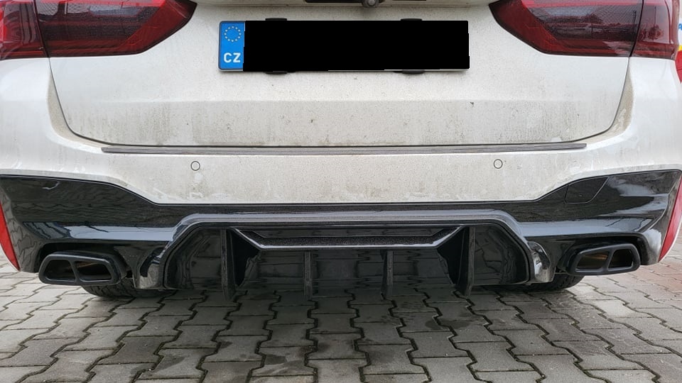 Difuzor M5 competition na BMW 5 - G30/G31