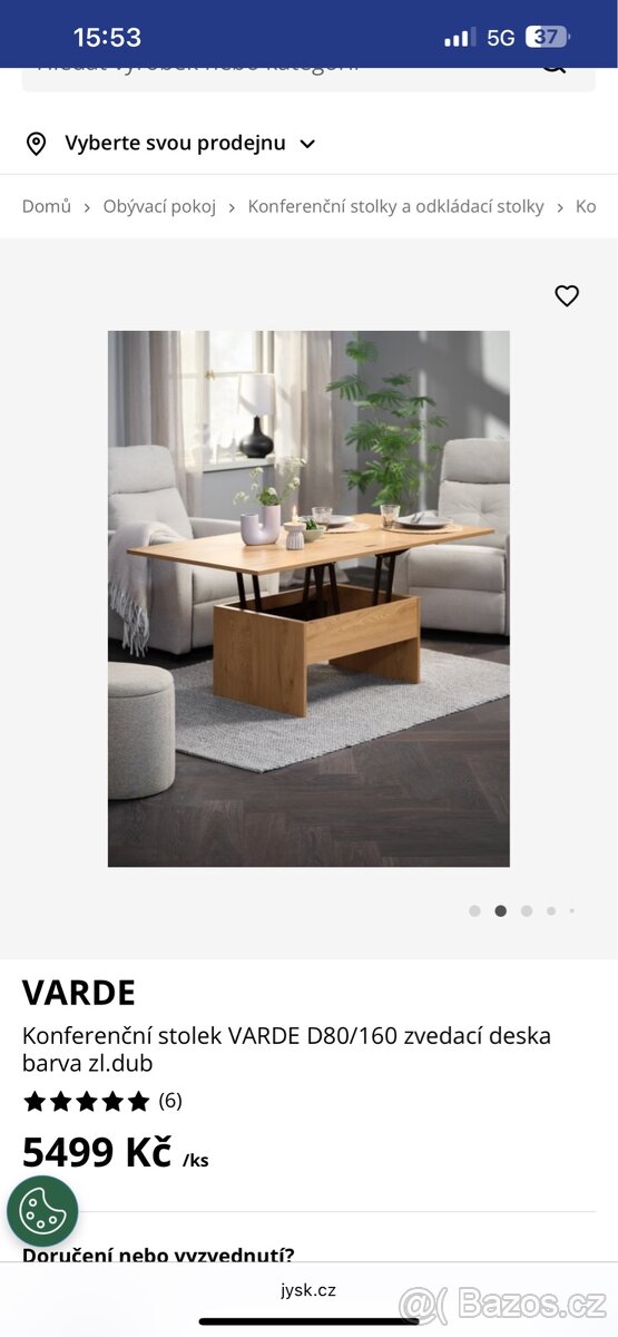 Konferenční stolek Varde