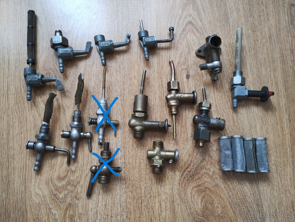 Originál JAWA ČZ palivové kohoutky