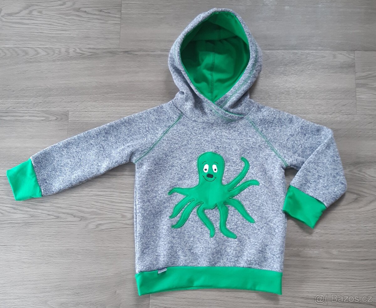 Mikina šedá, vel.98/104