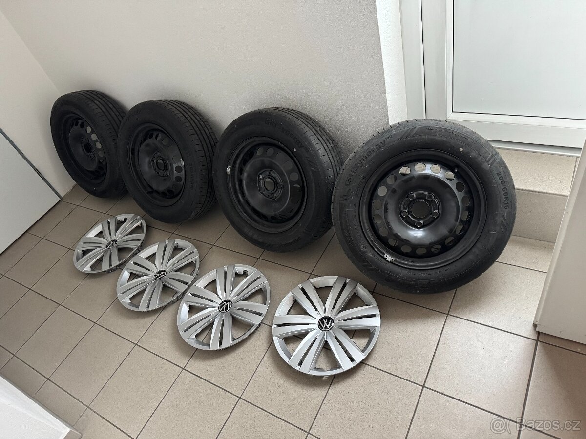 VW , Škoda , Audi, Seat, disky 5x112 205/60/16 letní