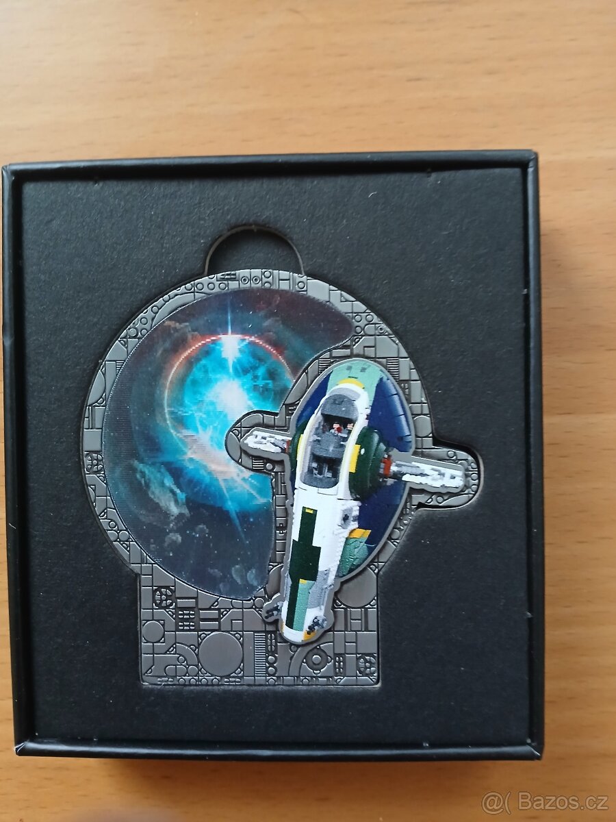 Nabízím Lego StarWars minci s motivem Jango Fetta NOVÉ