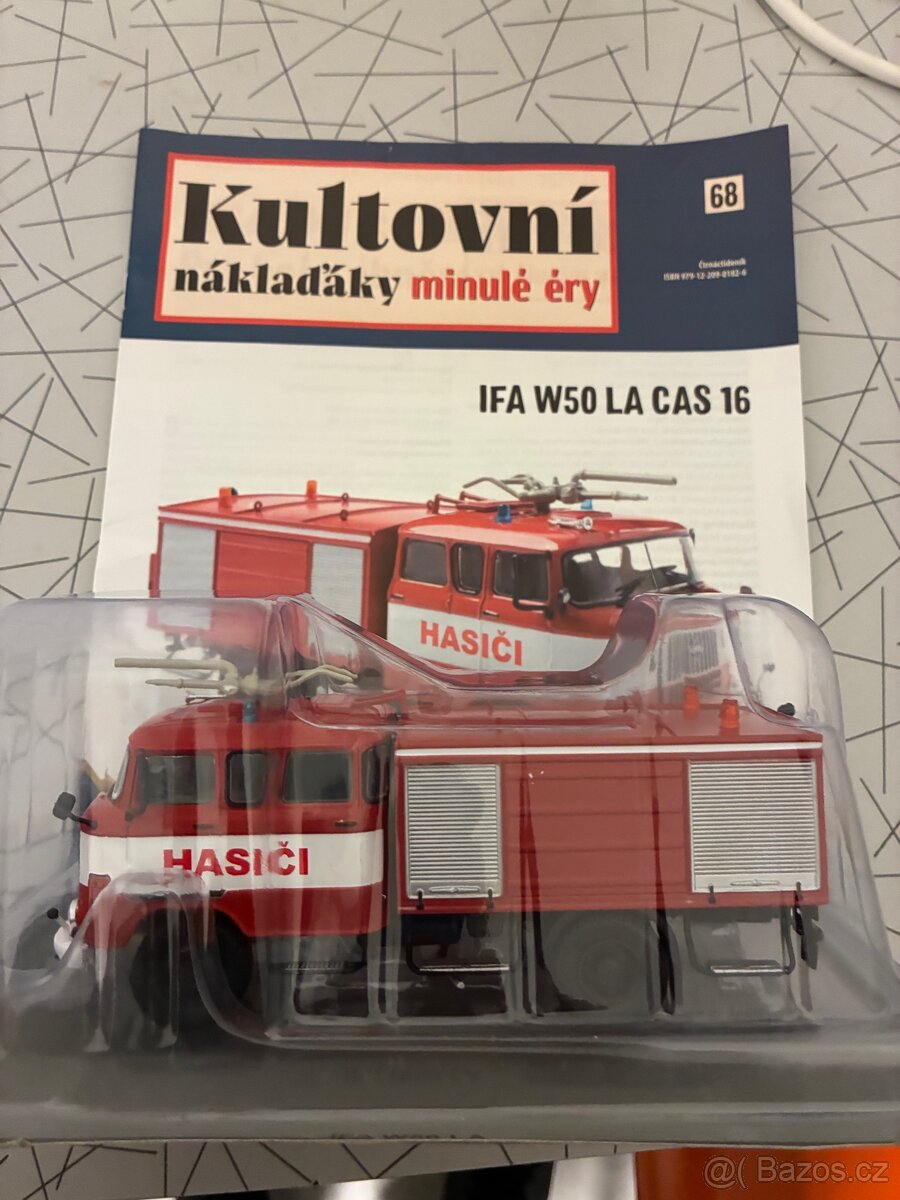 Ifa w50 LA cas 16 hasiči
