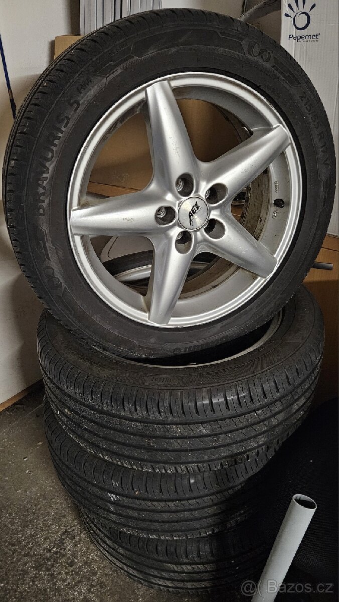 Letní pneumatiky Barum +ALU disky