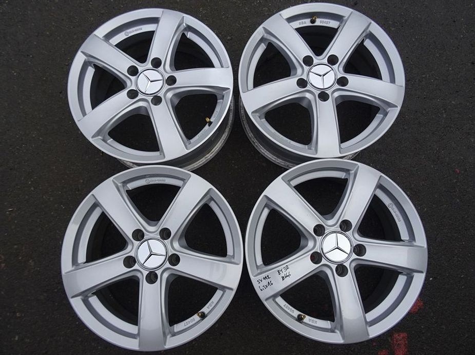 Alu disky na Mercedes 16", 5x112, ET 38, šířka 6,5J